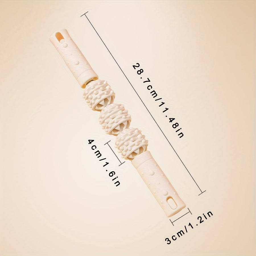 Massage Roller for Leg Relaxation and Calf Slimming, 3/4 Wheels