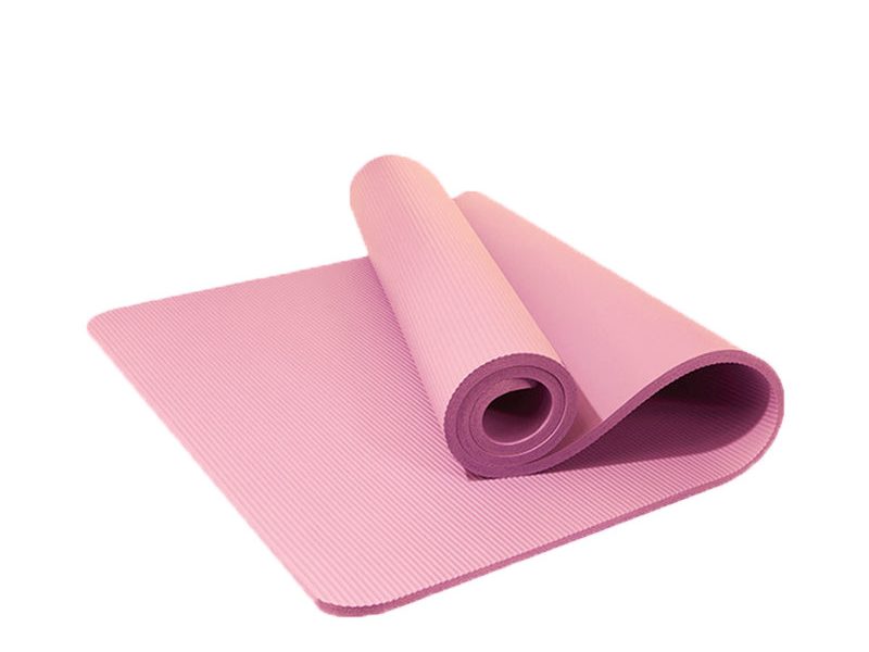 NBR Yoga Mat with Silent Shock Absorption and Anti-Slip