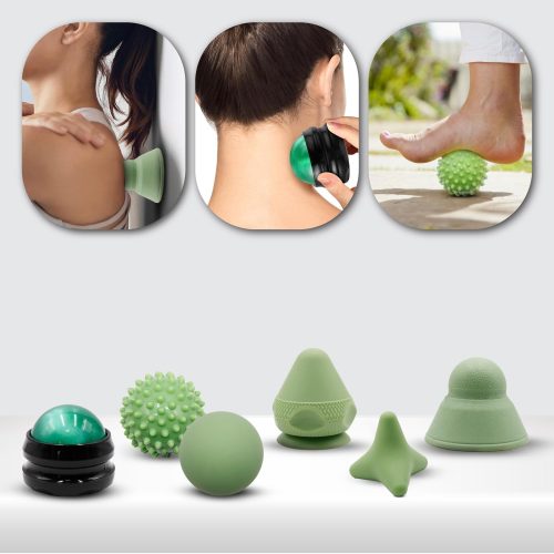 Massage Ball Set - Pain Relief for Myofascial Release