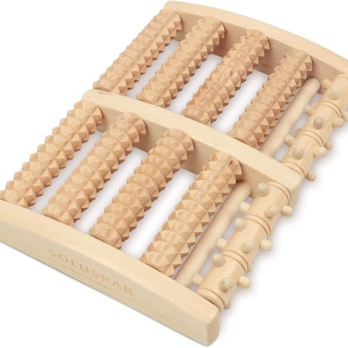 Dual Foot Massager Roller for Pain Relief & Relaxation