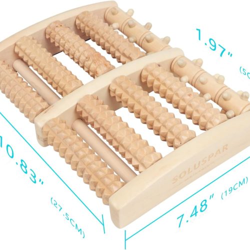 Dual Foot Massager Roller for Pain Relief & Relaxation