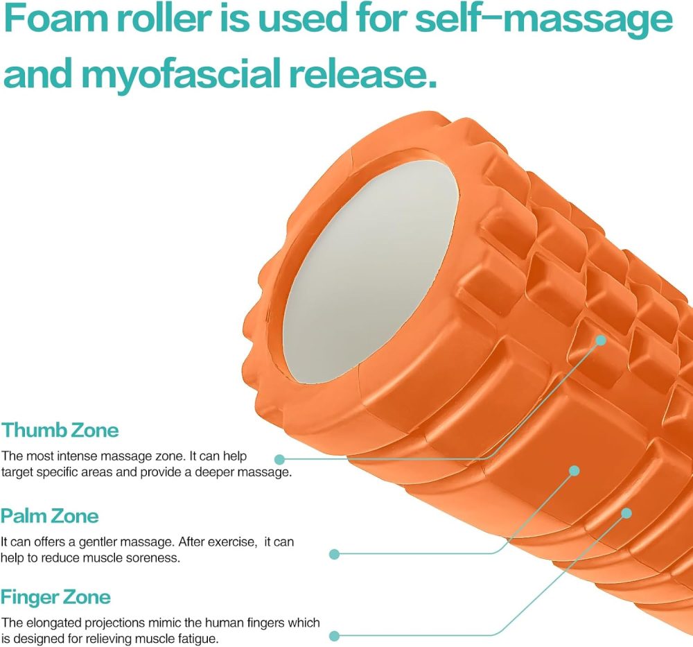 High Density Foam Roller for Deep Tissue Relief