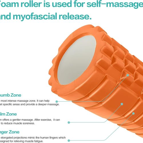 High Density Foam Roller for Deep Tissue Relief