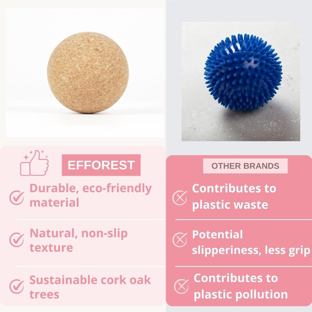 Cork Massage Balls -Eco-Friendly for Pain Relief
