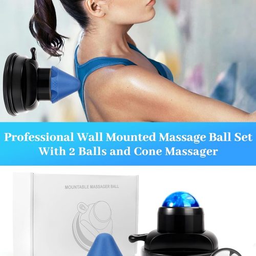 Wall Mounted Massage Ball for Pain Relief & Relaxation