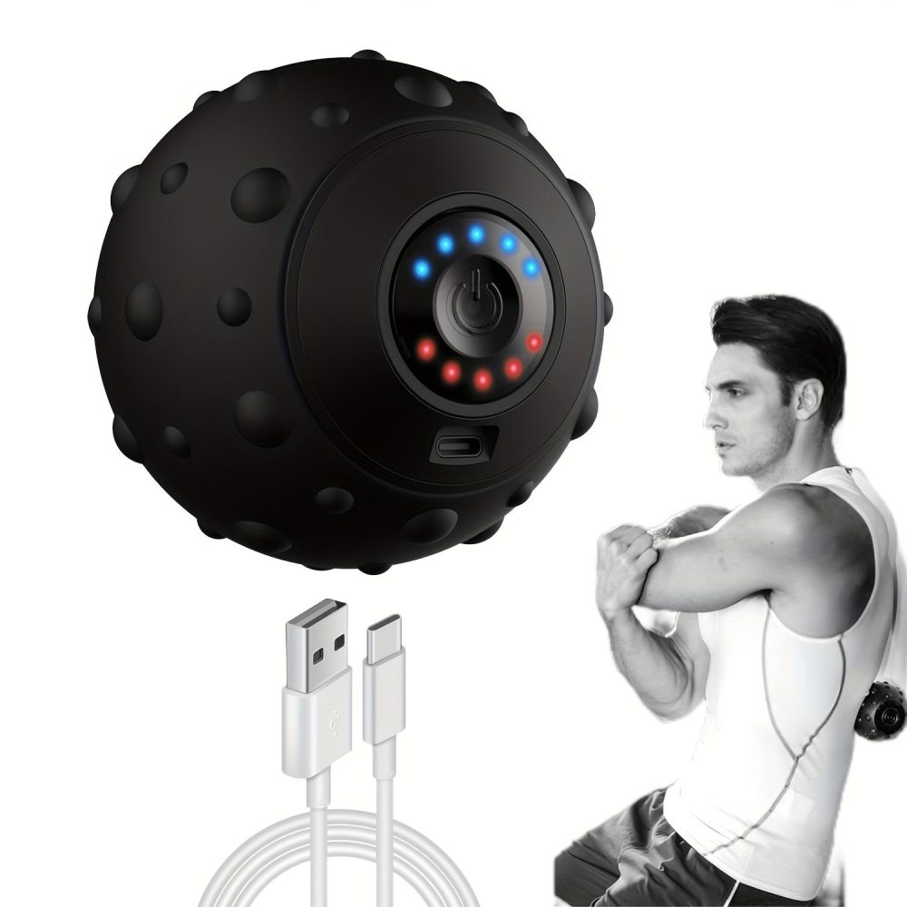 Massage Ball 5-Speed Rechargeable Vibration