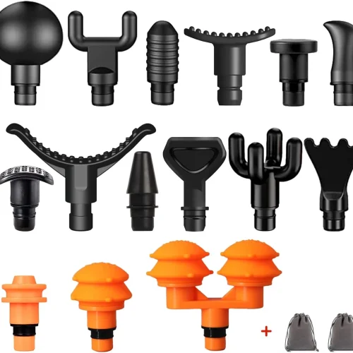 Massage Gun Attachments 15 PCS – Versatile Deep Tissue Heads